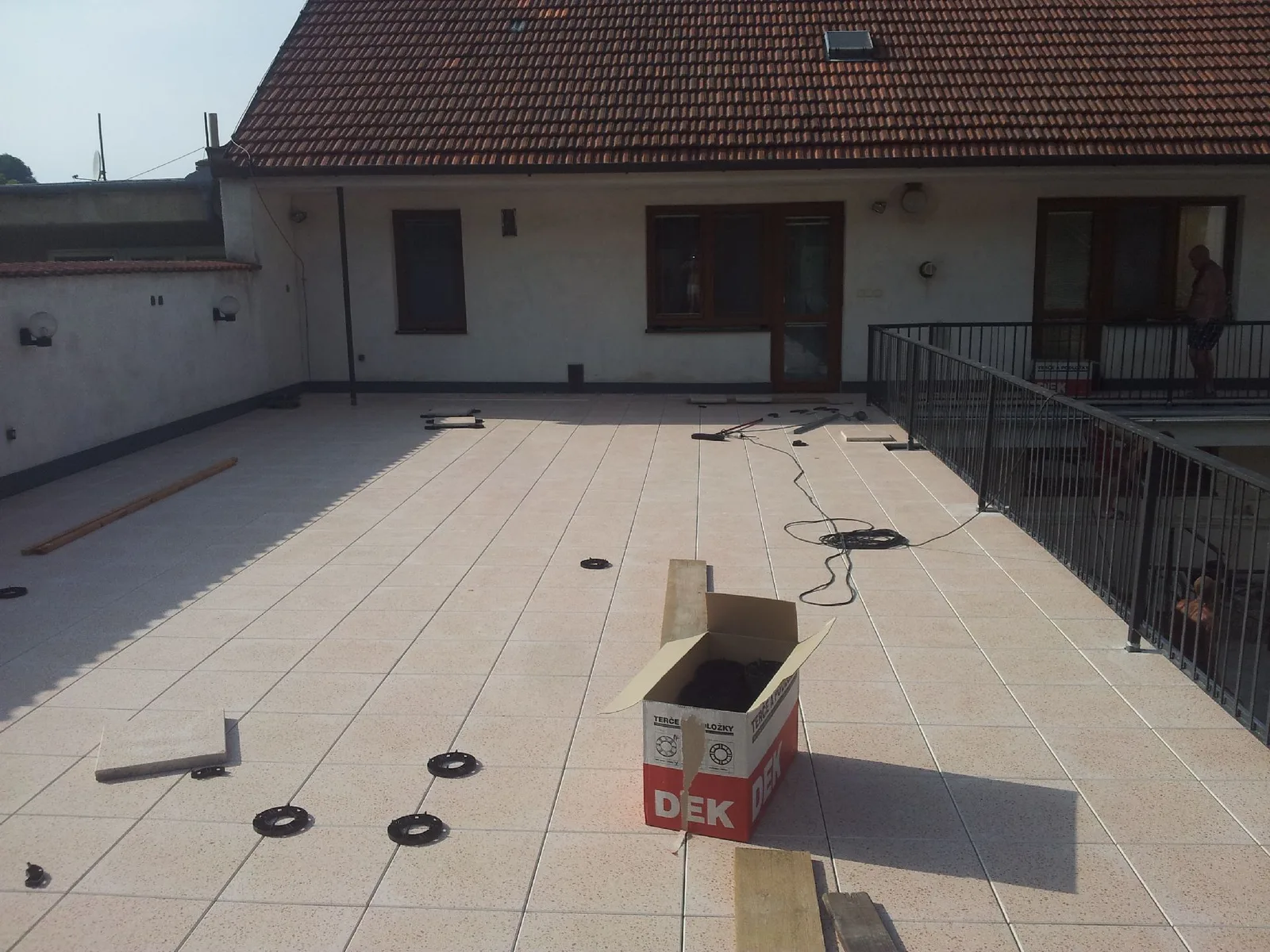 Dlažba na terčích — fotka 1
